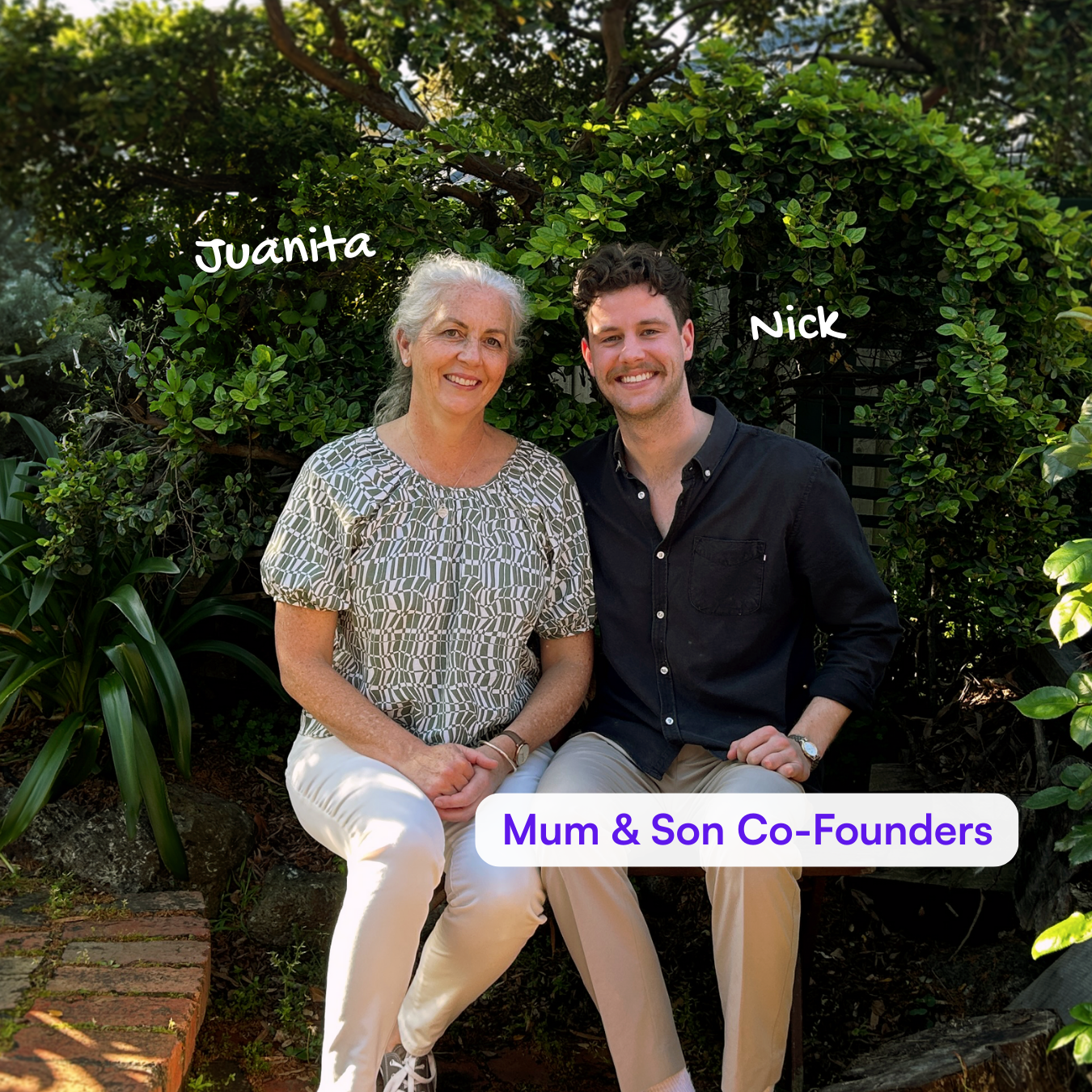 Mum and Son Duo, Founders of MidwithMe, at their Melbourne home_Juanita Hardy and Nick Hardy 1.